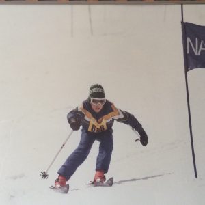 Alpine Meadows, CA, during a trip with the family of his grade school friend Andy Collins Age 8-9