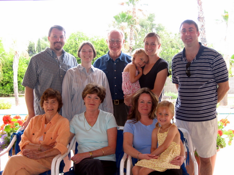 Scottsdale, AZ: Spring 2005? Four generations